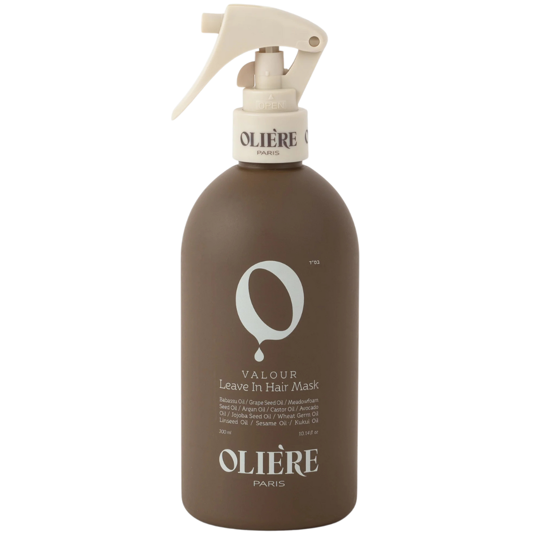 מסכה/מרכך ללא שטיפה - מסכה ללא שטיפה לאחר החלקה OLIÈRE אולייר 300 מ"ל מאת אולייר פריז OLIÈRE PARIS | | אידיאלית ל- אולייר OLIE'RE מסכה ללא שטיפה לשיער | מושלמת ל- {{ product_use_case }}