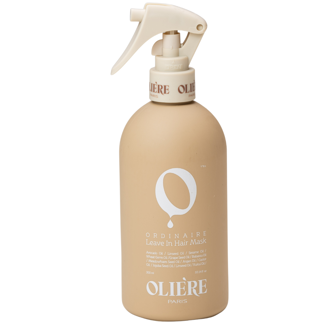 מסכה/מרכך ללא שטיפה - מסכה ללא שטיפה OLIE'R לכל סוגי השיער אולייר 300 מ"ל מאת אולייר פריז OLIÈRE PARIS | | אידיאלית ל- אולייר OLIE'RE מסכה ללא שטיפה לשיער | מושלמת ל- {{ product_use_case }}