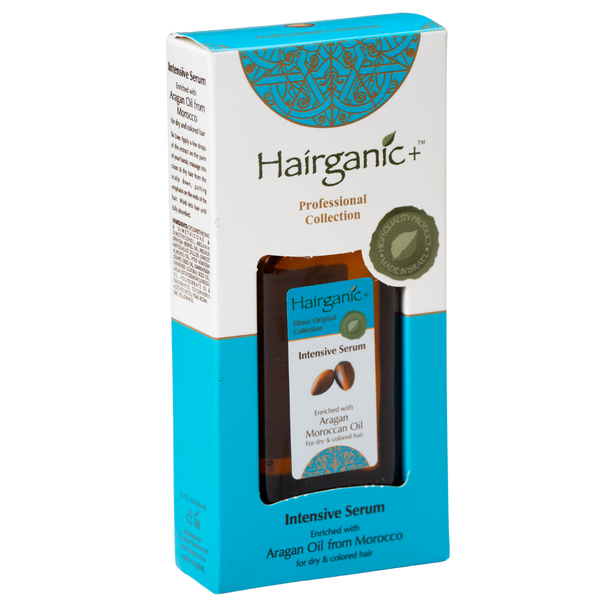 סרום לשיער - סרום מטפל לשיער Hairganic מועשר בשמן ארגן ממרוקו היירגניק 100 מ"ל מאת Hairganic היירגניק | | אידיאלית ל- סרום לשיער | מושלמת ל- {{ product_use_case }}