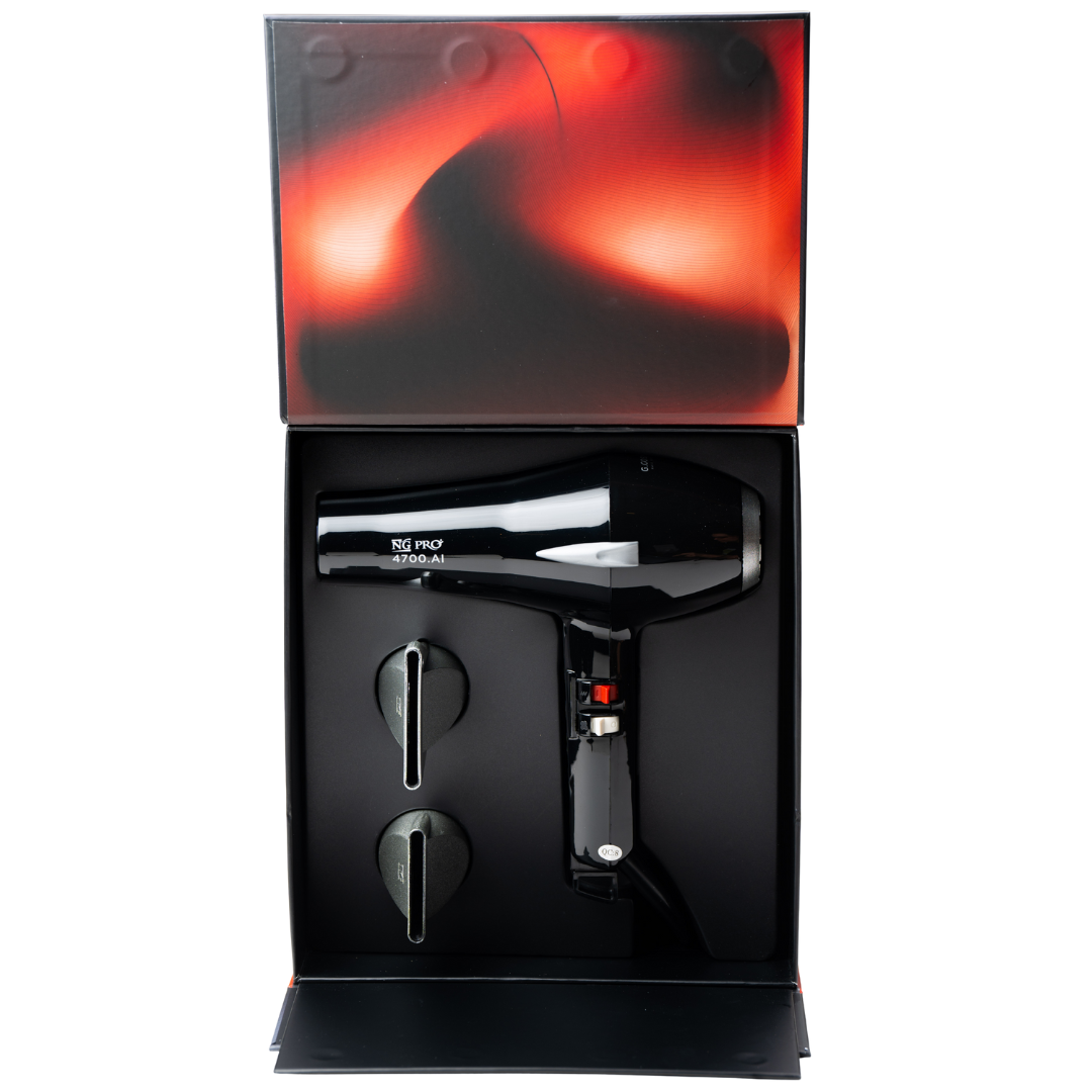 מייבש שיער - מייבש שיער 4700 NG PRO AI EK קל במיוחד - גדעון קוסמטיקס מאת גדעון קוסמטיקס GIDON COSMETICS | | אידיאלית ל- גדעון קוסמטיקס מייבשי שיער מייבשי שיער מקצועיים | מושלמת ל- {{ product_use_case }}