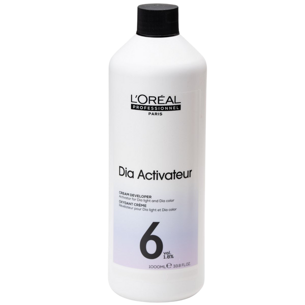 קרם חמצן - קרם מפתח דיה אקטיבייטור לוריאל 1000 מ"ל מאת לוריאל LOREAL | 1.8% | אידיאלית ל- X חמצן לשיער לוריאל קרם חמצן דיה אקטיבייטור קרם חמצן לצביעת שיער | מושלמת ל- {{ product_use_case }}