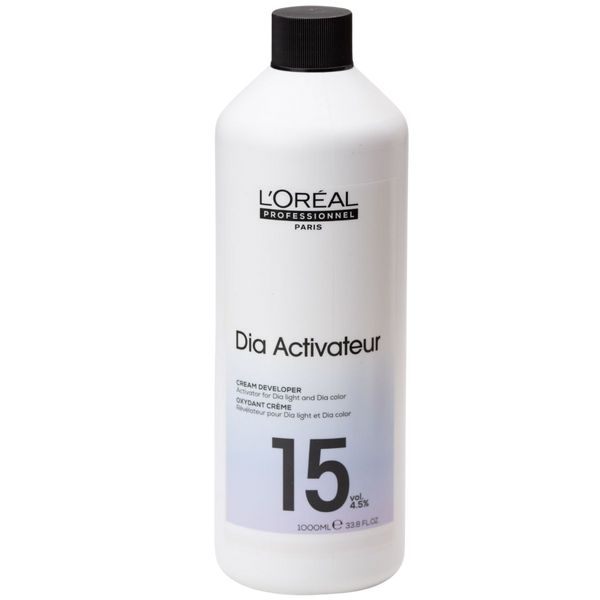 קרם חמצן - קרם מפתח דיה אקטיבייטור לוריאל 1000 מ"ל מאת לוריאל LOREAL | 4.5% | אידיאלית ל- X חמצן לשיער לוריאל קרם חמצן דיה אקטיבייטור קרם חמצן לצביעת שיער | מושלמת ל- {{ product_use_case }}
