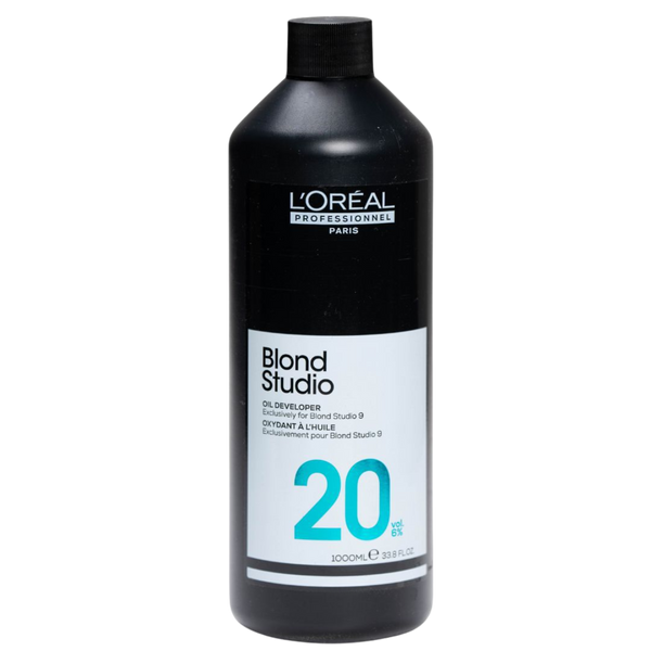 קרם חמצן - קרם מפתח BLOND STUDIO ווליום 9% \ ווליום 6% לוריאל 1000 מ"ל מאת לוריאל LOREAL | | אידיאלית ל- X חמצן לשיער לוריאל קרם חמצן לוריאל קרם חמצן לצביעת שיער | מושלמת ל- {{ product_use_case }}