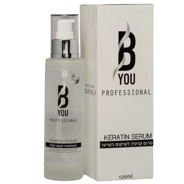סרום לשיער - סרום קרטין בי יו B YOU לשיקום השיער 120 מ"ל מאת בי יו B YOU | | אידיאלית ל- בי יו סרום לשיער | מושלמת ל- {{ product_use_case }}