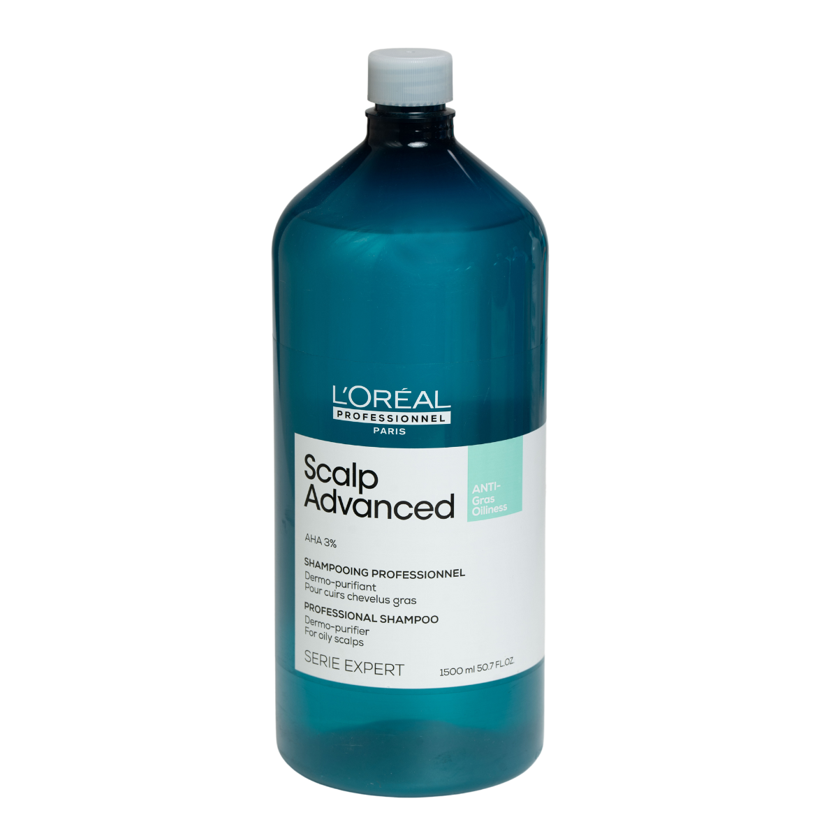 שמפו לשיער - שמפו מקצועי לקרקפת שומנית SCALP ADVANCED לניקוי יסודי של עור הקרקפת לוריאל 1500 מ"ל מאת לוריאל LOREAL | | אידיאלית ל- X טיפול לקרקפת לוריאל שמפו לשיער | מושלמת ל- {{ product_use_case }}