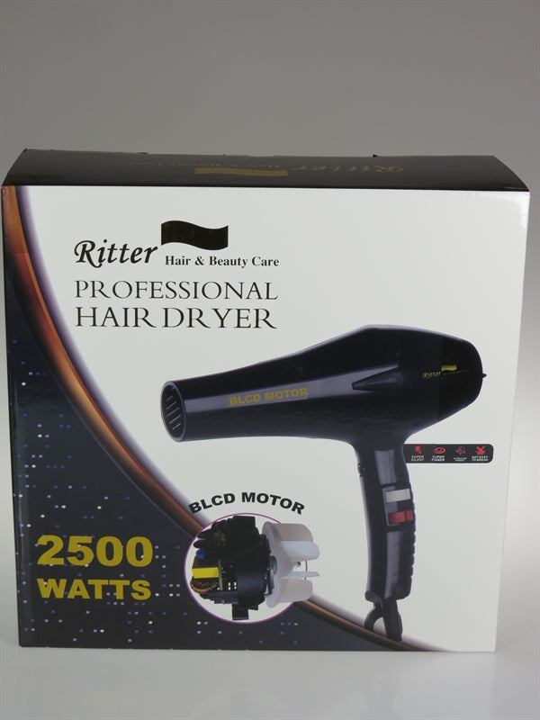 מכשירים חשמליים - מייבש מקצועי לשיער RITTER BLCD MOTOR ריטר 2500W מאת ריטר RITTER | | אידיאלית ל- מייבשי שיער ריטר | מושלמת ל- {{ product_use_case }}