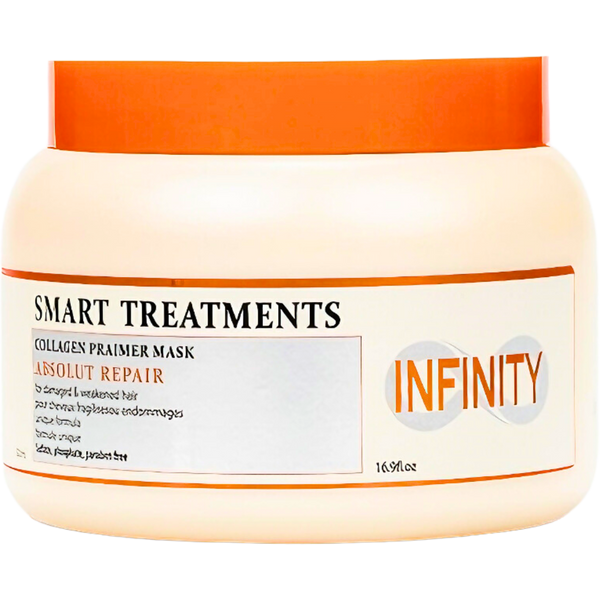 - מסכה לשיער יבש פגום ושבור INFINITY ABSOLUT REPAIR אינפיניטי 500 מ"ל מאת אינפיניטי INFINITY | | אידיאלית ל- אינפיניטי ללא מלחים מסכה לשיער | מושלמת ל- {{ product_use_case }}