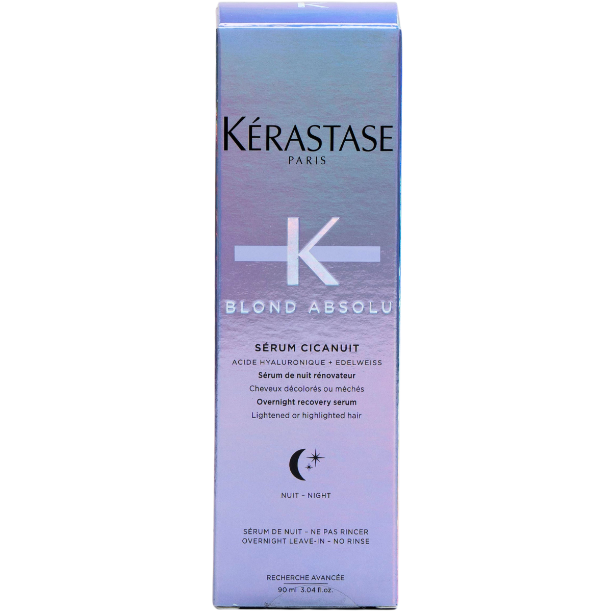 תכשיר לשיקום השיער - סרום לילה להזנה BLOND ABSOLU משקם לשיער שעבר הבהרה 90 מ"ל קרסטס מאת קרסטס KERASTASE | | אידיאלית ל- X סרום לשיער סרום לשיער בלונד גוונים ומובהר קרסטס שיקום שיער שיקום שיער לבלונד | מושלמת ל- {{ product_use_case }}