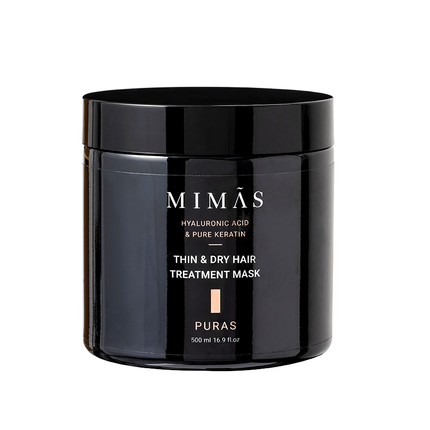מסכה לשיער - מסכה לשיער דק ושביר MIMAS מועשרת בחומצה היאלורונית וקרטין טהור מימאס 500 מ"ל מאת MIMÃS מימאס | | אידיאלית ל- מימאס מסכה לשיער | מושלמת ל- {{ product_use_case }}