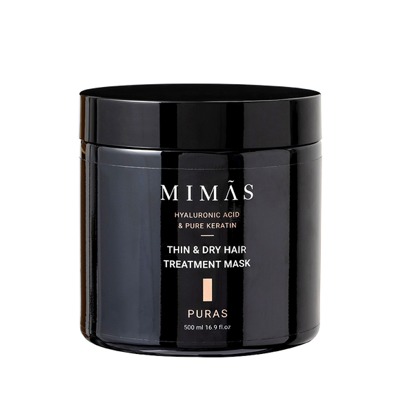 מסכה לשיער - מסכה לשיער דק ושביר MIMAS מועשרת בחומצה היאלורונית וקרטין טהור מימאס 500 מ"ל מאת MIMÃS מימאס | | אידיאלית ל- מימאס מסכה לשיער | מושלמת ל- {{ product_use_case }}