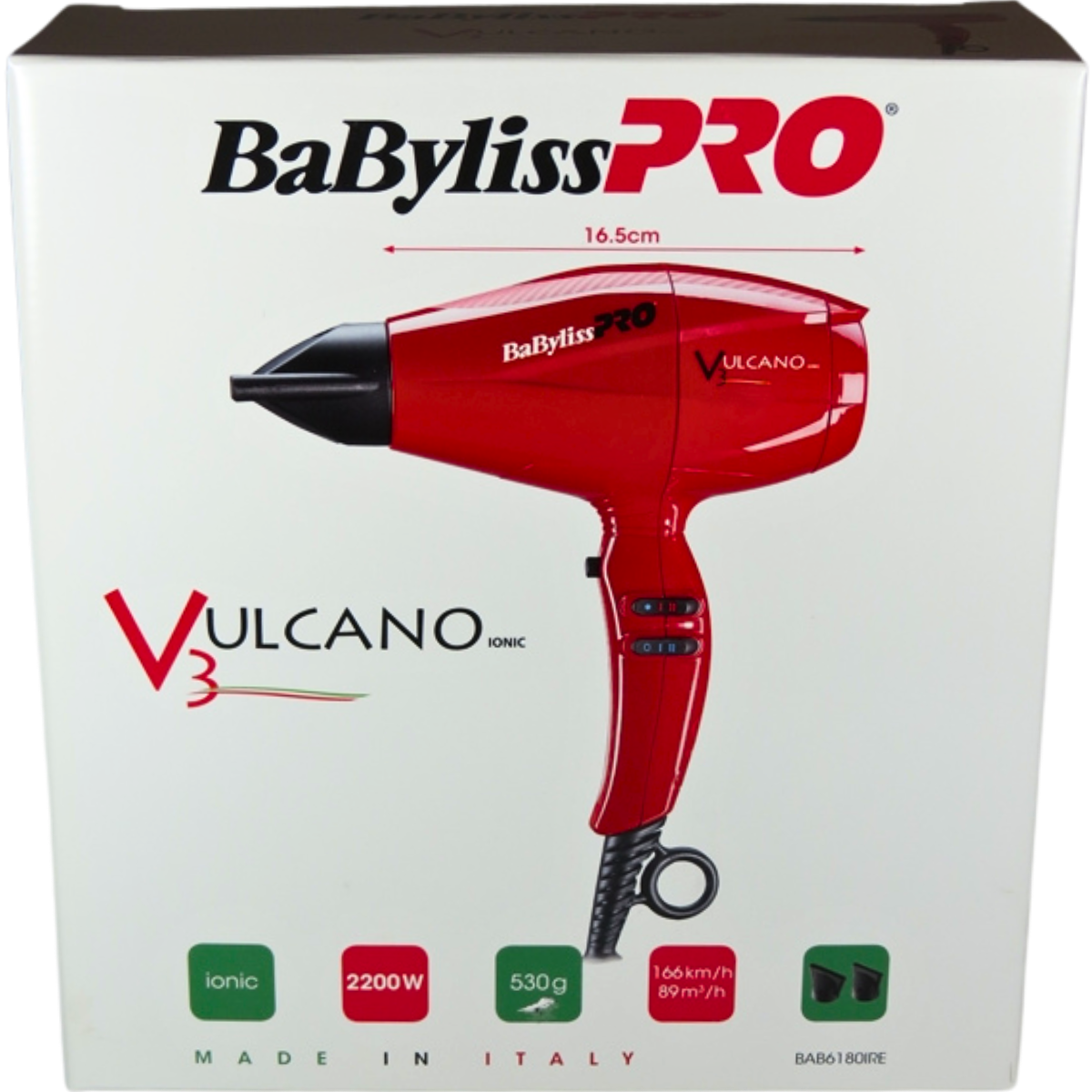 מייבשי שיער מייבש שיער מקצועי VULCANO 3 בייביליס פרו בייביליס BABYLISS בייביליס מייבשי שיער
