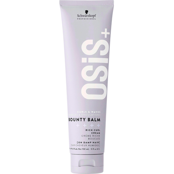 קרם לשיער - קרם לעיצוב תלתלים OSIS+ BOUNTY BALM לשיער מתולתל דק עד רגיל שוורצקופף 150 מ"ל מאת שוורצקופף SCHWARZKOPF | | אידיאלית ל- קרם לחות לשיער קרם לשיער מתולתל שוורצקופף | מושלמת ל- {{ product_use_case }}