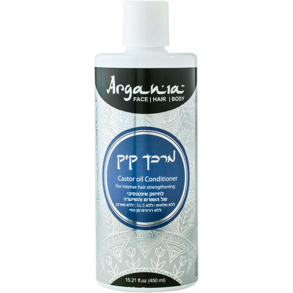 מסכה/מרכך לשיער - מרכך לשיער שמן קיק ARGANIA ארגניה 450 מ"ל מאת ארגניה ARGANIA | | אידיאלית ל- ארגניה ללא מלחים מרכך לשיער | מושלמת ל- {{ product_use_case }}