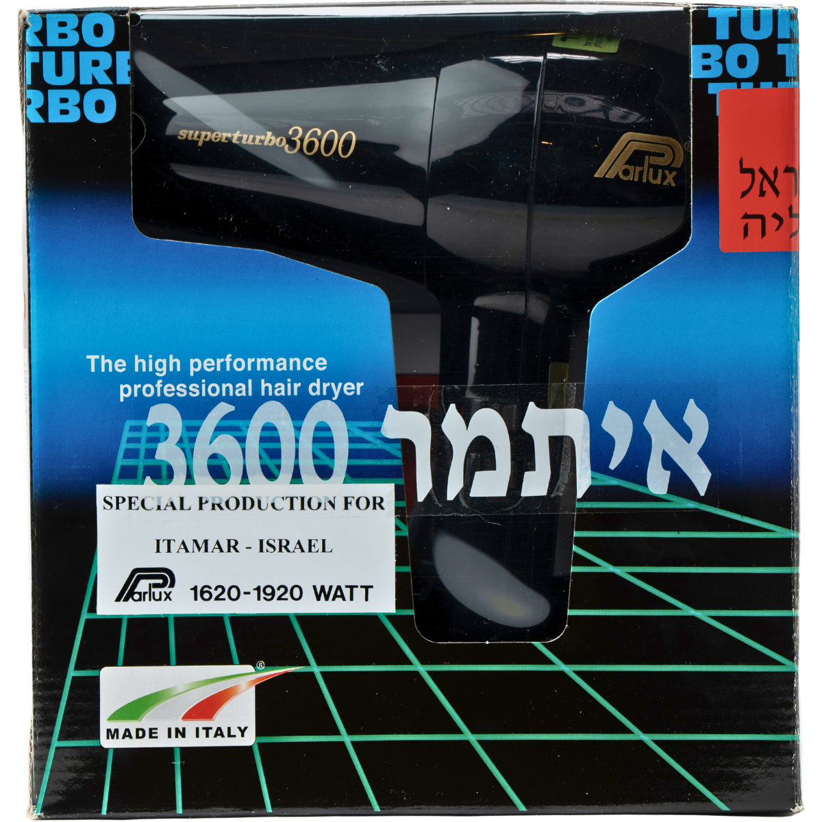 מכשירים חשמליים - פן מקצועי איתמר Parlux 3600 - שליח חינם מאת איתמר ITAMAR | | אידיאלית ל- איתמר מייבשי שיער פן איתמר | מושלמת ל- {{ product_use_case }}