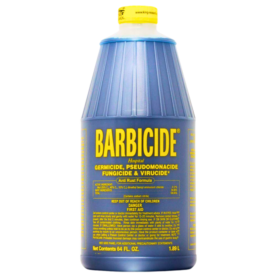חומר חיטוי - BARBICIDE ברביסייד חומר חיטוי 1.89 ליטר מאת ברביסייד BARBICIDE | | אידיאלית ל- ברביסייד וולדן חומרי חיטוי וניקוי מוצרים לספר מכונות תספורת תספורות בבית | מושלמת ל- {{ product_use_case }}