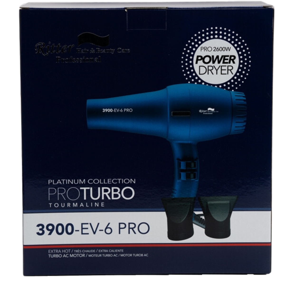 מכשירים חשמליים - מייבש שיער עוצמתי EV6 PRO ריטר מאת ריטר RITTER | | אידיאלית ל- מייבשי שיער ריטר | מושלמת ל- {{ product_use_case }}