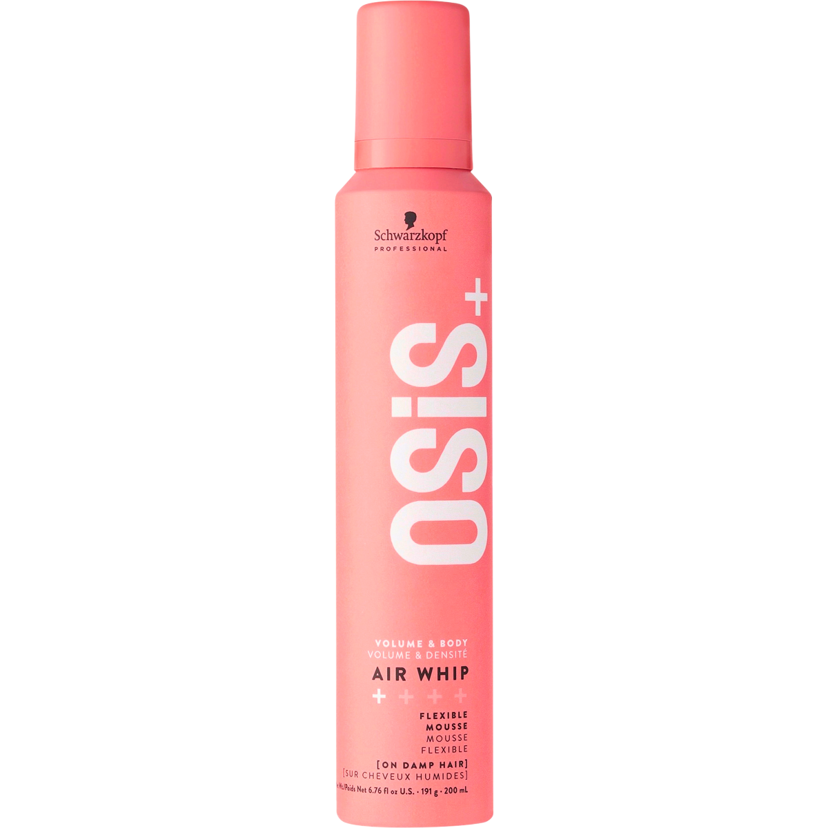 מוס לשיער - מוס להענקת נפח AIR WHIP לשיער OSIS+ שוורצקופף 200 מ"ל מאת שוורצקופף SCHWARZKOPF | | אידיאלית ל- מוס לשיער שוורצקופף | מושלמת ל- {{ product_use_case }}