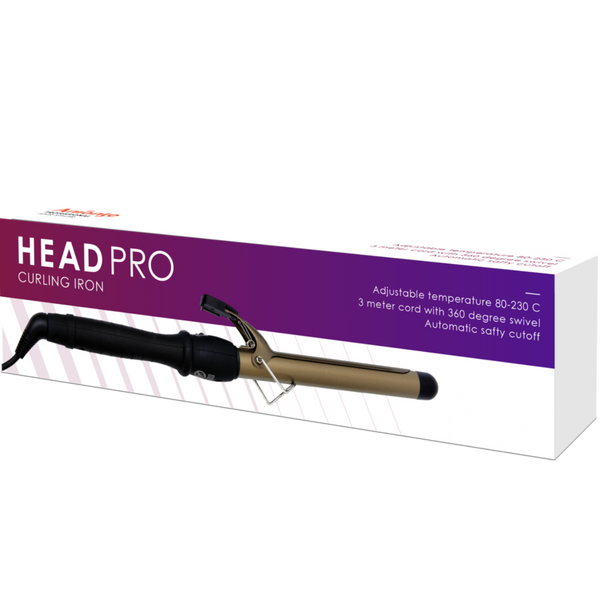 מכשירים חשמליים - מסלסל שיער קרמי מקצועי HEAD PRO הד פרו מאת הד פרו HEAD PRO | | אידיאלית ל- הד פרו מסלסלי שיער | מושלמת ל- {{ product_use_case }}
