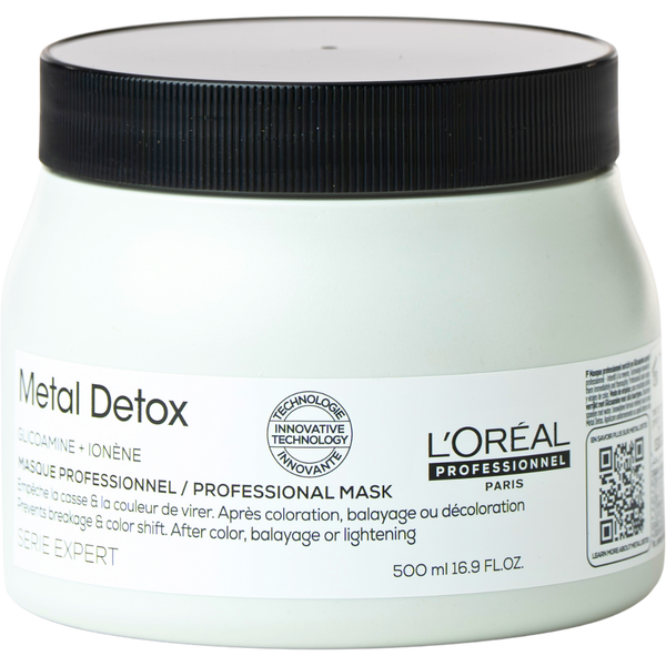 - מסכה דיטוקס METAL DETOX לשיער לנטרול מתכות לשיער שעבר צביעה, בליאג` או הבהרה LOREAL לוריאל 500 מ"ל מאת לוריאל LOREAL | | אידיאלית ל- X לוריאל מסכה לשיער מסכה לשיער בלונד גוונים ומובהר | מושלמת ל- {{ product_use_case }}