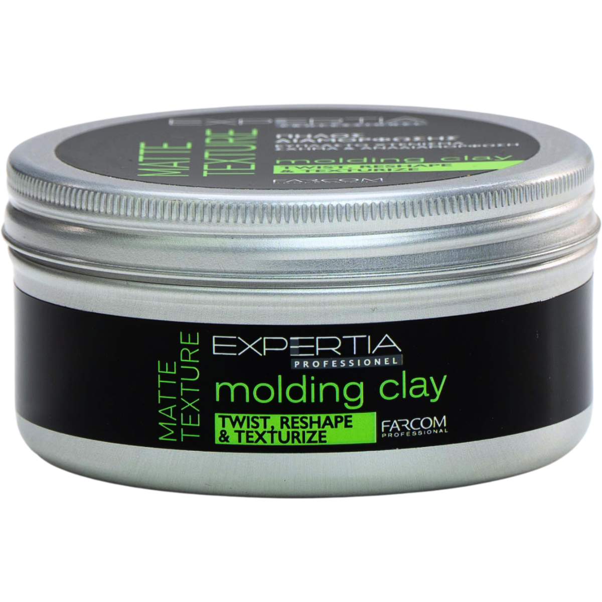 ווקס לשיער - סרי ווקס חימר אקספרטיה מולדינג קליי פרקום 100 מ"ל מאת פרקום FARCOM | | אידיאלית ל- חימר ווקס לשיער מוצרי שיער לגבר פרקום | מושלמת ל- {{ product_use_case }}