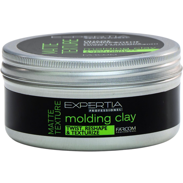 ווקס לשיער - סרי ווקס חימר אקספרטיה מולדינג קליי פרקום 100 מ"ל מאת פרקום FARCOM | | אידיאלית ל- חימר ווקס לשיער מוצרי שיער לגבר פרקום | מושלמת ל- {{ product_use_case }}