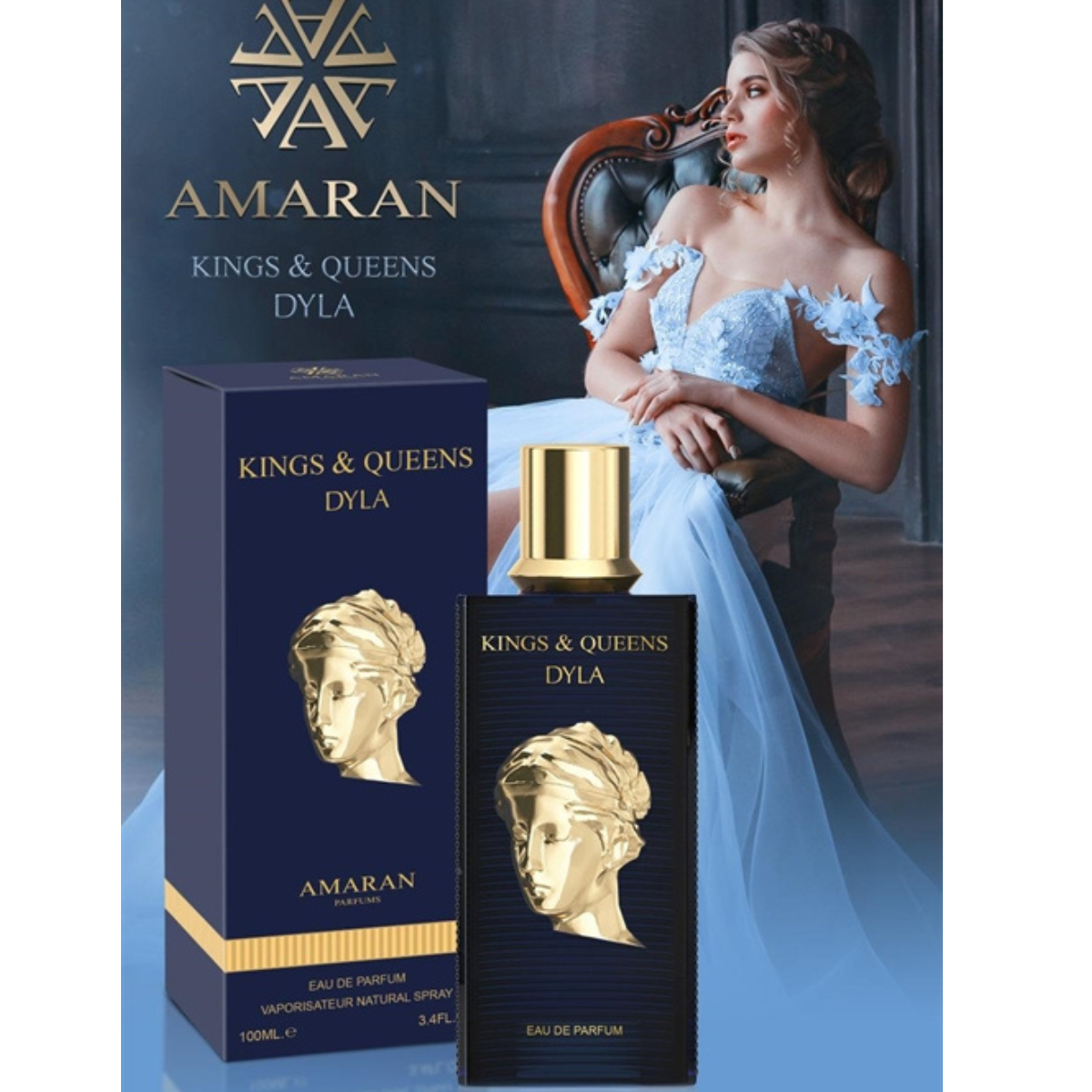 בושם לשיער/לגוף - AMARAN DYLA בושם יוניסקס לאישה ולגבר קולקציית הבשמים מדובאי 100 מ"ל מאת דובאי DUBAI | | אידיאלית ל- בשמים בשמים לגבר דובאי | מושלמת ל- {{ product_use_case }}
