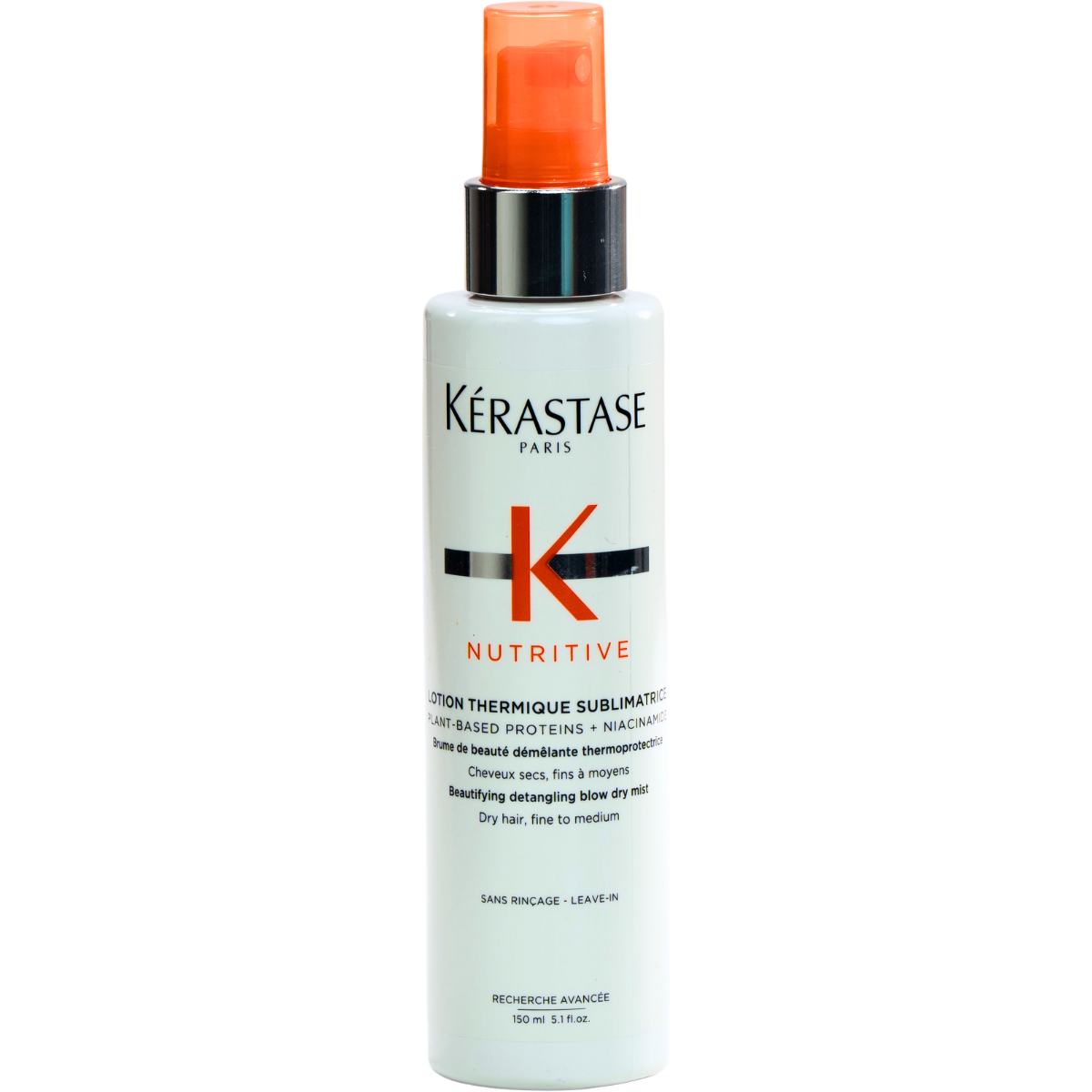 ספריי לשיער - תחליב מגן מחום מתיר קשרים lotion thermique sublimatrice לשיער יבש, דק עד בינוני קרסטס 150 מ"ל KERASTASE מאת קרסטס KERASTASE | | אידיאלית ל- מגן חום לשיער קרם לחות לשיער קרסטס | מושלמת ל- {{ product_use_case }}