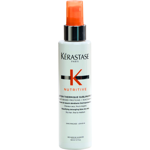 ספריי לשיער - תחליב מגן מחום מתיר קשרים lotion thermique sublimatrice לשיער יבש, דק עד בינוני קרסטס 150 מ"ל KERASTASE מאת קרסטס KERASTASE | | אידיאלית ל- מגן חום לשיער קרם לחות לשיער קרסטס | מושלמת ל- {{ product_use_case }}