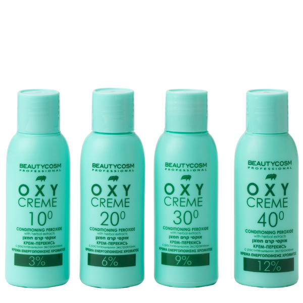צבע/שטיפה לשיער - קרם חמצן עמיד OXY CREAM לבחירה: 3%/6%/9%/12% 60 גרם מאת ביוטיקוסם BEAUTYCOSM | | אידיאלית ל- ביוטיקוסם זוטוס חמצן לשיער קרם חמצן לצביעת שיער | מושלמת ל- {{ product_use_case }}
