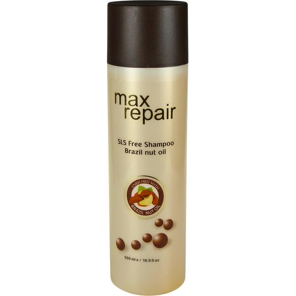שמפו לשיער - שמפו לשיקום השיער MAX REPAIR לכל סוגי השיער מקס ריפר 500 מ"ל אגו מאת אגו EGO | | אידיאלית ל- אגו ללא מלחים שמפו לשיער | מושלמת ל- {{ product_use_case }}